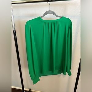 Ann Taylor Green Blouse